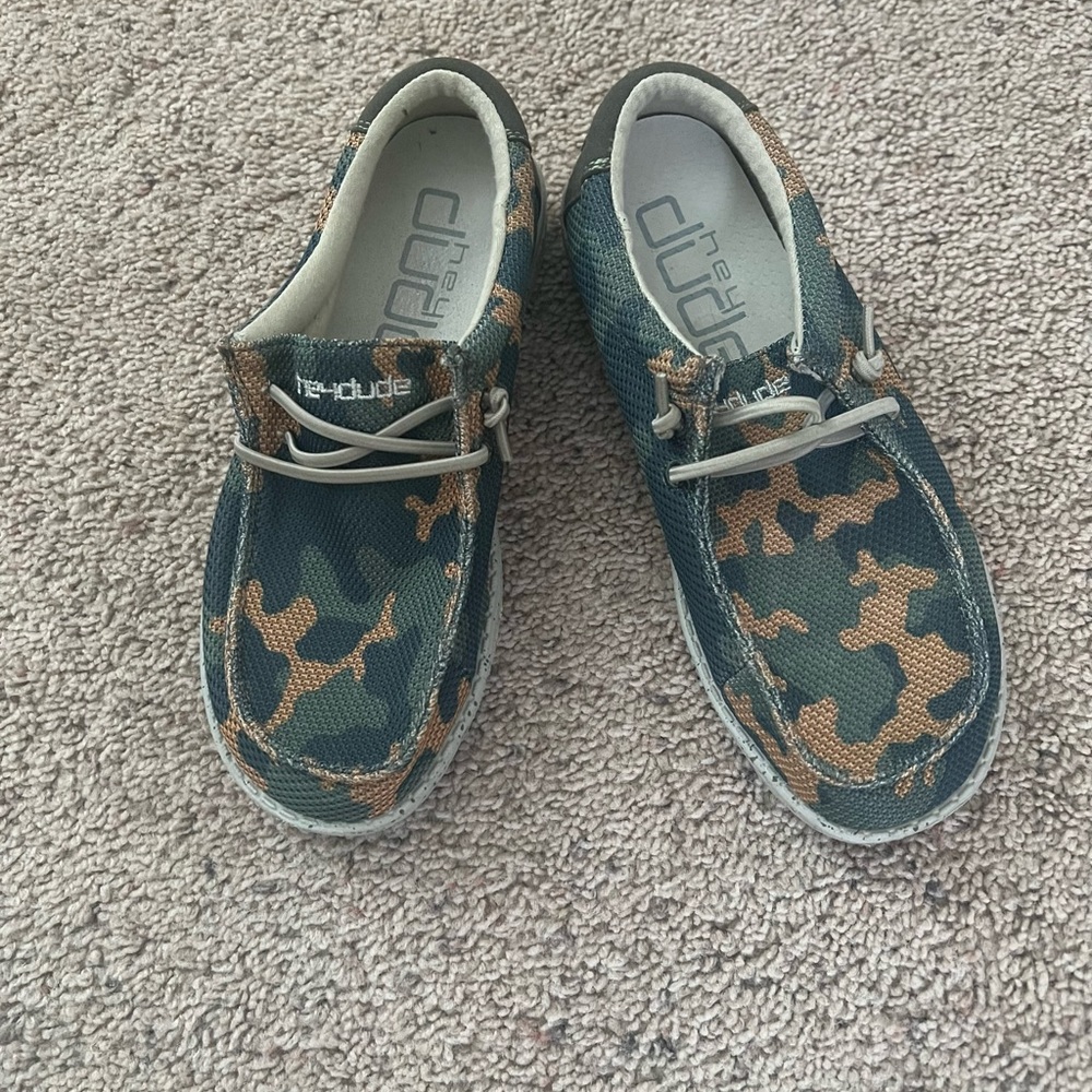 Camo Hey Dudes